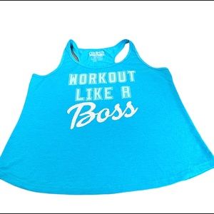 Chin up apparel workout tank